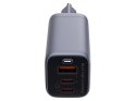 PA-B6U OmniaMix II GaN ładowarka sieciowa 3xUSB (2xUSB C + 1xUSB A) 67W QC PD AFC SCP PPS UFCS