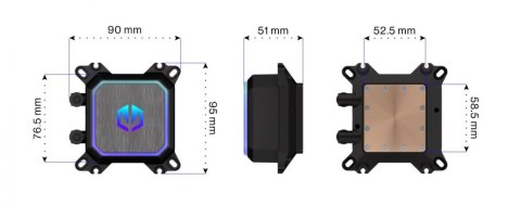 Chłodzenie procesora Navis F360 ARGB Chłodzenie procesora Navis F360 ARGB