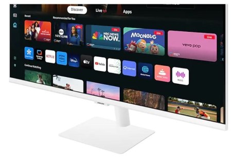 Monitor 32 cale SMART M70D VA 3840x2160 UHD 16:9 2xHDMI 3xUSB 2.0 1xUSB-C (65W) 4ms 60Hz WiFi/BT głośniki płaski biały 2Yd2d Monitor 32 cale SMART M70D VA 3840x2160 UHD 16:9 2xHDMI 3xUSB 2.0 1xUSB-C (65W) 4ms 60Hz WiFi/BT głośniki płaski biały 2Yd2d
