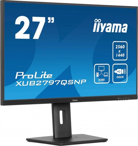 Monitor 27 cali XUB2797QSNP-B1,IPS,QHD,USB-c Dock,KVM,HDMI /5y/ Monitor 27 cali XUB2797QSNP-B1,IPS,QHD,USB-c Dock,KVM,HDMI /5y/