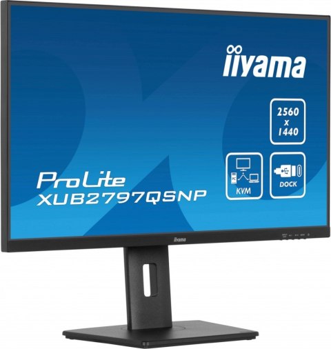 Monitor 27 cali XUB2797QSNP-B1,IPS,QHD,USB-c Dock,KVM,HDMI /5y/ Monitor 27 cali XUB2797QSNP-B1,IPS,QHD,USB-c Dock,KVM,HDMI /5y/