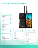 Smartfon Armor 26 Ultra Walkie-Talkie 5G 12/512GB IP69K czarny