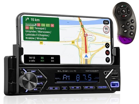 Radio BLOW MOBILE PRO 1DIN uchwyt SMART