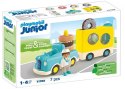 Zestaw z figurkami Junior 71702 Szalony Donut Truck z funkcją układania i sortowania