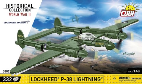 Klocki Lockheed P-38 Lightning 332 klocki Klocki Lockheed P-38 Lightning 332 klocki