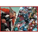 Puzzle 2x200 elementów Obrońcy świata Avengers Marvel