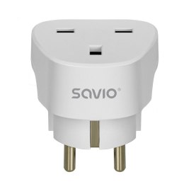 Adapter podróżny, gniazdo UK wtyk EU AP-02