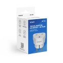 Adapter podróżny, gniazdo UK wtyk EU AP-02