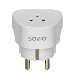 Adapter podróżny, gniazdo US wtyk EU AP-01