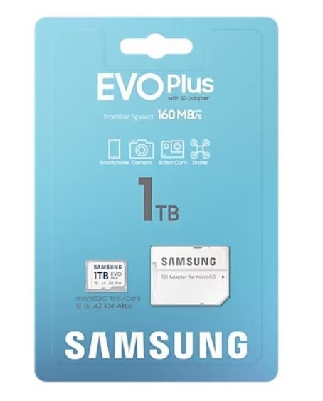 Karta microSD EVO Plus MB-MC1T0SA/EU + Adapter Karta microSD EVO Plus MB-MC1T0SA/EU + Adapter