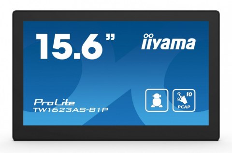 Monitor 16 cali TW1623AS-B1P,10P.DOT.IPS,ANDROID13,WIFI,24/7,RJ45, HDMI,3xUSB Monitor 16 cali TW1623AS-B1P,10P.DOT.IPS,ANDROID13,WIFI,24/7,RJ45, HDMI,3xUSB