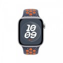 Pasek sportowy Nike w kolorze błękitnego płomienia do koperty 42 mm - rozmiar M/L