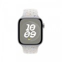 Pasek sportowy Nike w kolorze czystej platyny do koperty 42 mm - rozmiar M/L