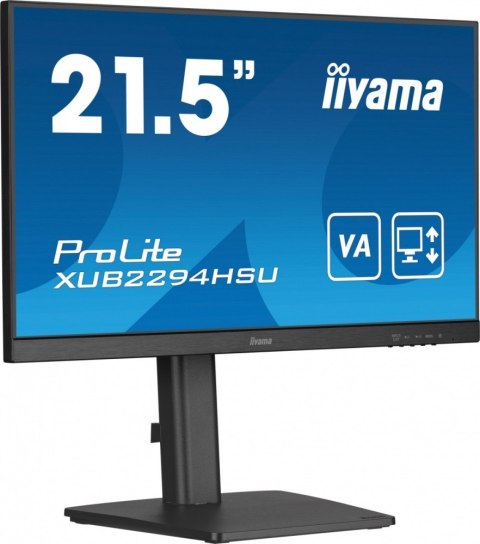 Monitor 21.5 cali XUB2293HSU-B7 IPS, 100Hz, Pivot, HAS(150mm), 300cd Monitor 21.5 cali XUB2293HSU-B7 IPS, 100Hz, Pivot, HAS(150mm), 300cd