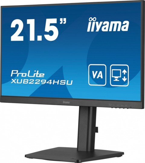 Monitor 21.5 cali XUB2293HSU-B7 IPS, 100Hz, Pivot, HAS(150mm), 300cd Monitor 21.5 cali XUB2293HSU-B7 IPS, 100Hz, Pivot, HAS(150mm), 300cd