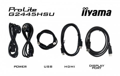Monitor 23,8 cala G2445HSU-B2 IPS, FHD, 100Hz, 1ms, 2xUSB, 300cd Monitor 23,8 cala G2445HSU-B2 IPS, FHD, 100Hz, 1ms, 2xUSB, 300cd
