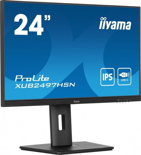 Monitor 24 cale XUB2497HSN-B2 IPS, USB-C Dock, HDMI, DP, 300cd, Pivot, HAS /5y/ Monitor 24 cale XUB2497HSN-B2 IPS, USB-C Dock, HDMI, DP, 300cd, Pivot, HAS /5y/