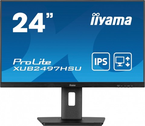 Monitor 24 cale XUB2497HSU-B2 IPS, HDMI, DP, 2x2W, 2xUSB, Pivot, HAS(150mm) /5y/ Monitor 24 cale XUB2497HSU-B2 IPS, HDMI, DP, 2x2W, 2xUSB, Pivot, HAS(150mm) /5y/