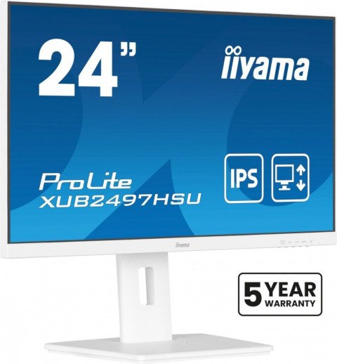 Monitor 24 cale XUB2497HSU-W2 IPS, HDMI, DP, 2x2W, 2xUSB, Pivot, HAS(150mm) /5y/