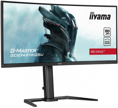 Monitor 34 cale GCB3481WQSU-B1 VA, UWQHD, 180HZ, 0.3ms, 500cd Monitor 34 cale GCB3481WQSU-B1 VA, UWQHD, 180HZ, 0.3ms, 500cd