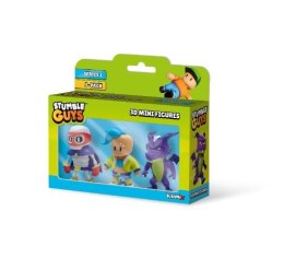 Figurki Stumble Guys Opakowanie windowbox z 3 figurkami