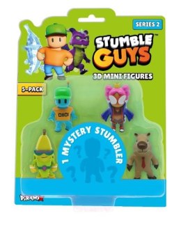 Figurki Stumble Guys Opakowanie windowbox z 5 figurkami