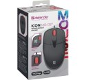 Mysz przewodowa silent click ICON MB-057 1000 DPI Czarna