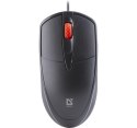 Mysz przewodowa silent click ICON MB-057 1000 DPI Czarna