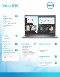 Notebook Vostro 15 (3530) Win11Pro i7-1355U/16GB/512GB SSD/15.6 FHD/Intel Iris Xe/FgrPr/Cam & Mic/WLAN + BT/Backlit Kb/4 Cell/3Y