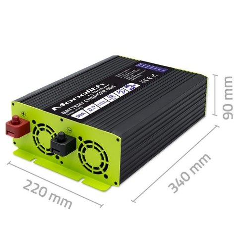 Inteligentna ładowarka do akumulatorów LiFePO4 AGM GEL SLA | 90A | 12V Inteligentna ładowarka do akumulatorów LiFePO4 AGM GEL SLA | 90A | 12V