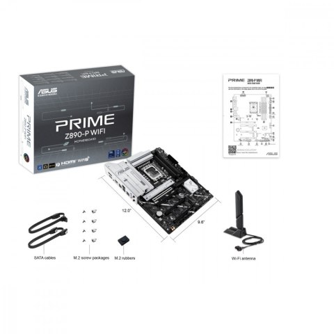 Płyta główna PRIME Z890-P WIFI S1851 4DDR5 HDMI/DP/TB4 ATX /90MB1I70-M0EAY0 Płyta główna PRIME Z890-P WIFI S1851 4DDR5 HDMI/DP/TB4 ATX /90MB1I70-M0EAY0