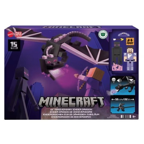 Zestaw figurek Minecraft Smok Kresu 15 rocznica