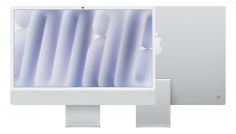 IMac 24 cale: M4 10/10, 16GB, 256GB SSD - Srebrny Nano