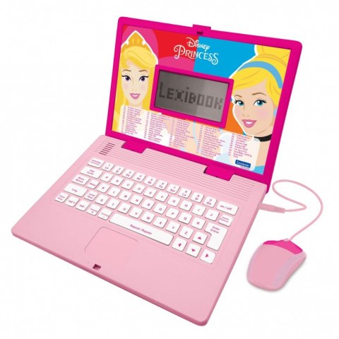 Laptop edukacyjny Disney Księżniczki Dwujęzyczny PL/ ENG 124 aktywności