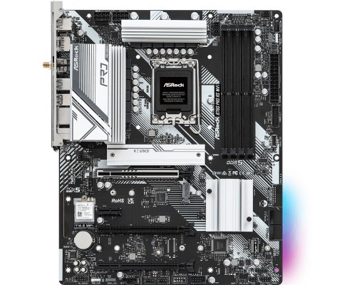 Płyta główna B760 Pro RS WIFI s1700 4DDR5 DP/HDMI M.2 ATX Płyta główna B760 Pro RS WIFI s1700 4DDR5 DP/HDMI M.2 ATX