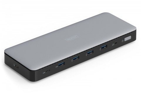 Stacja dokująca USB Typ C 13-portów 3x HDMI 2x DisplayPort 4K/60Hz DC-Jack 150W