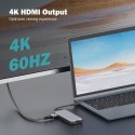 Stacja dokująca USB Typ C 7-portów HDMI 4K/60Hz PD 3.0