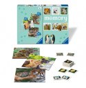 Puzzle 3w1 Dzieci zwierząt gra memory