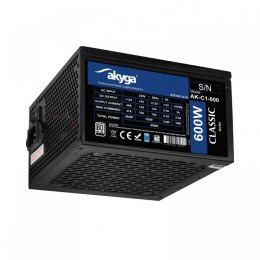 Zasilacz AK-C1-600 ATX 600W PRO SERIA A