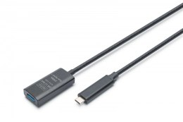 Kabel przedłużający aktywny USB-C - USB-A, USB 3.2 Gen2, 10Gbps, 5m