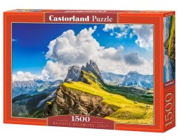 Puzzle 1500 elementów Majestatyczne Dolomity Włochy