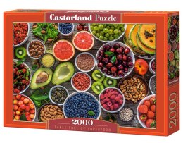 Puzzle 2000 elementów Table Full of Superfood