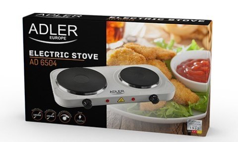 Kuchenka Adler AD 6504 (2 pola grzejne; 2250W) Kuchenka Adler AD 6504 (2 pola grzejne; 2250W)