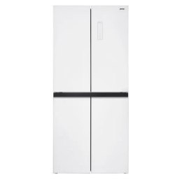 Lodówka z zamrażalnikiem dolnym Multi Door Total Full No Frost MPM-434-SBF-08 białe szkło