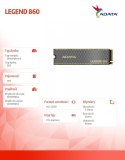 Dysk SSD LEGEND 860 1TB PCIe 4x4 6000/4000 MB/s M.2