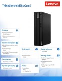 Komputer ThinkCentre M75s G5 SFF 12TA0006PB W11Pro8700G/16GB/512GB/AMD Radeon/DVD/3YRS OS