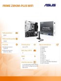 Płyta główna PRIME Z890M-PLUS WIFI S 1851 4DDR5 TB4/DP mATX /90MB1J80-M0EAY0