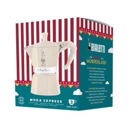 Bialetti kawiarka Winter Wonderland 3TZ kremowa