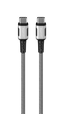 Kabel magnetyczny Havit Typ C-Typ C CB6297 czarny