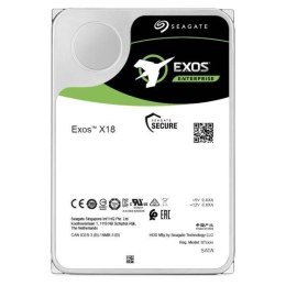 Dysk serwerowy HDD Seagate Exos X18 (12 TB; 3.5